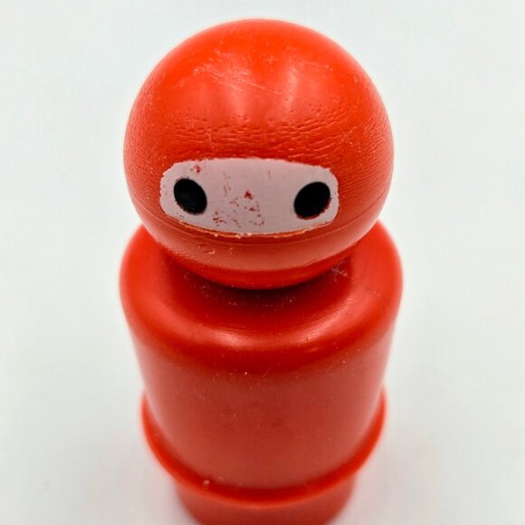 Vintage Fisher Price Little People Orange Deep Sea Diver Man 945 Off-Shore Cargo - Picture 3 of 8